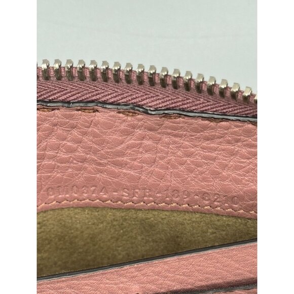Fendi Roma Selleria Pink Pebbled Leather Zip-Around Wallet Full inclusion - Picture 7 of 16